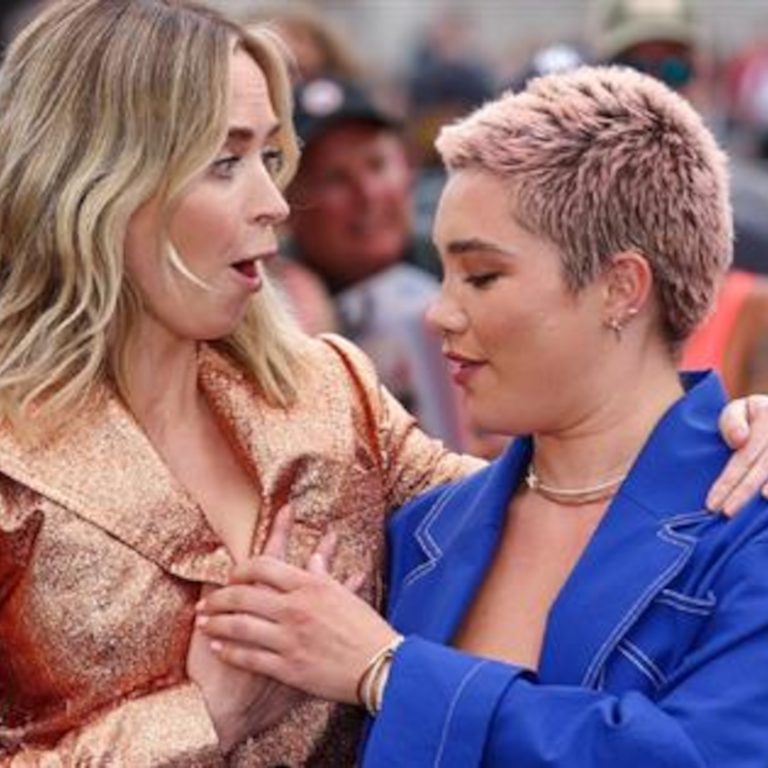 Florence Pugh Saves Emily Blunt From Red Carpet Nip Slip Jaridu